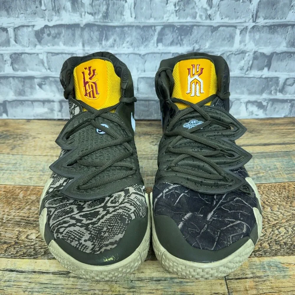 Nike Kyrie Kybrid S2 Cargo Khaki Camo Red CQ9323-300 Mens Size 12 Rare 2021 - Picture 5 of 12